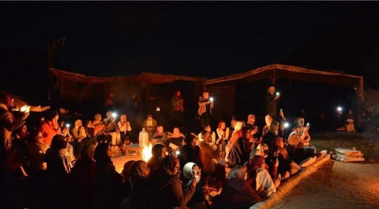 Nuit bédouine à Jabal Tuwailat